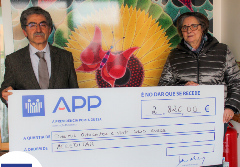 Jornal Campeão: A Previdência Portuguesa entregou 2 826 euros à Acreditar