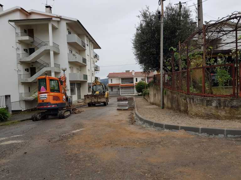 Jornal Campeão: Município reabilita ruas do Bairro do Abrunhós em Arganil