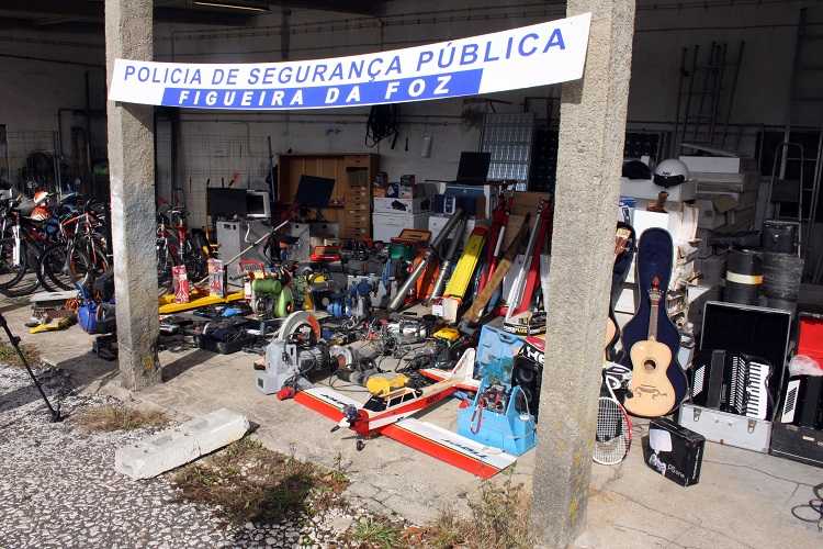 Jornal Campeão: PSP da Figueira da Foz fez maior apreensão de sempre de material furtado