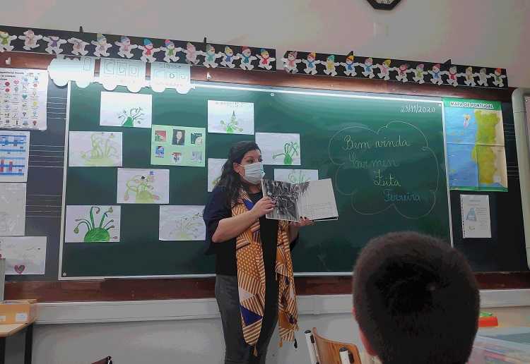 Jornal Campeão: Projecto de promoção da leitura na Lousã iniciou esta semana com visita de escritora