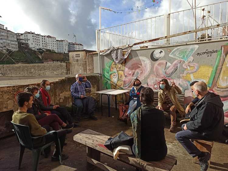 Jornal Campeão: Bloco de Esquerda visitou o Solar República dos Açoreanos em Coimbra