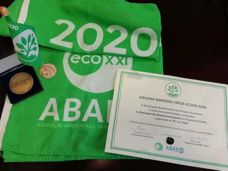 Jornal Campeão: Oliveira do Hospital melhora classificação e renova Bandeira Verde ECOXXI