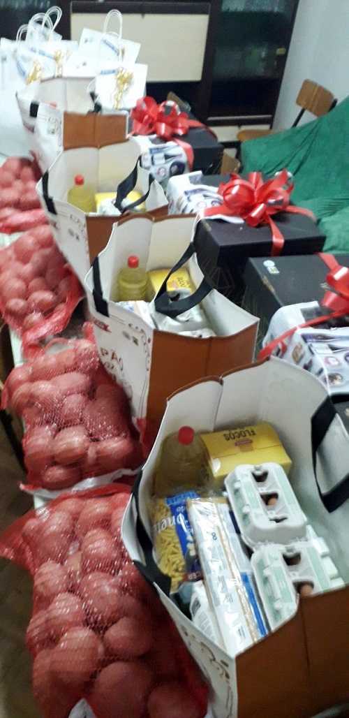 Jornal Campeão: Figueira da Foz: Malta do Viso entrega cabazes de Natal a famílias carenciadas