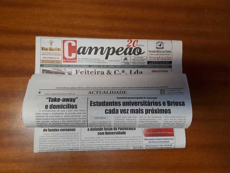Jornal Campeão: Estudantes universitários e Briosa cada vez mais próximos