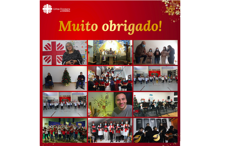 Jornal Campeão: Cáritas de Coimbra agradece a todos os que tornaram possível um Natal online