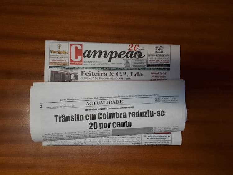 Jornal Campeão: Trânsito em Coimbra reduziu 20 por cento