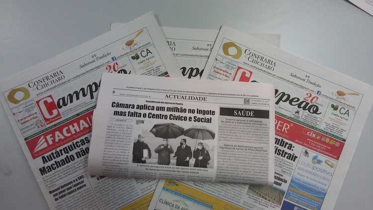 Jornal Campeão: Câmara aplica um milhão no Ingote mas falta o Centro Cívico e Social