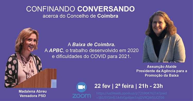 Jornal Campeão: “Confinando Conversando” aborda Concelho de Coimbra