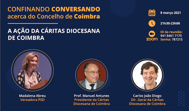 Jornal Campeão: “Confinando Conversando” debate acção da Cáritas Diocesana de Coimbra
