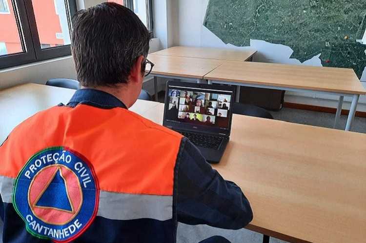 Jornal Campeão: Protecção Civil de Cantanhede promoveu aula online sobre prevenção e segurança