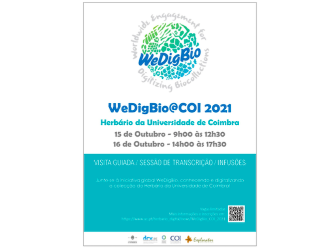 Jornal Campeão: Herbário da UC participa na iniciativa global WeDigBio