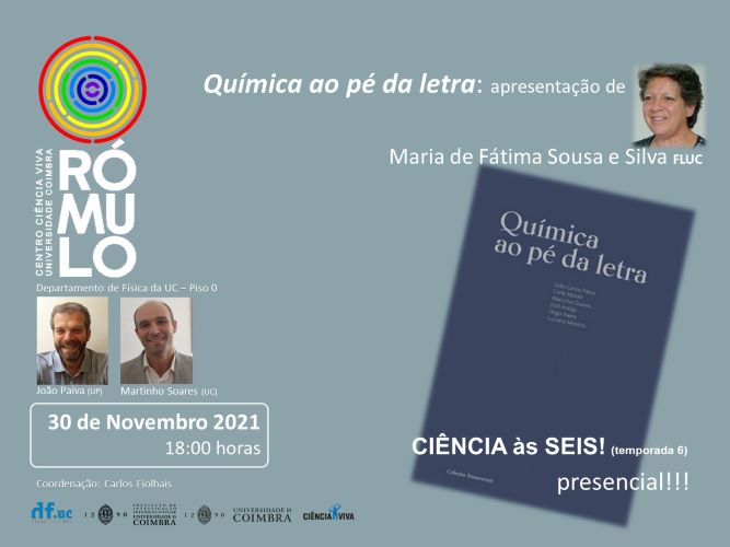 Jornal Campeão: Rómulo apresenta livro “Química ao pé da letra”