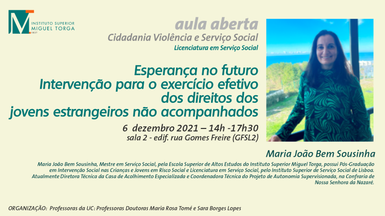 Jornal Campeão: ISMT com Aula Aberta sobre direitos dos jovens estrangeiros