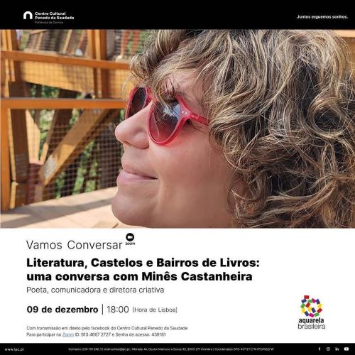Jornal Campeão: “Literatura, Castelos e Bairros de Livros” com Minês Castanheira no Centro Cultural