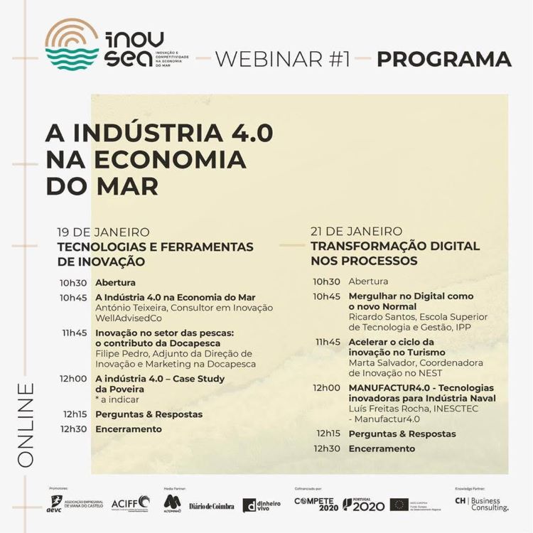 Jornal Campeão: ACIFF realiza Webinar’s do projecto INOVSEA