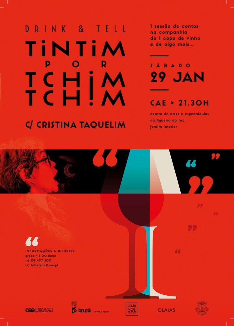 Jornal Campeão: Figueira da Foz: CAE recebe sessão de contos “Drink & Tell – Tintim por Tchim-Tchim”