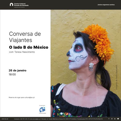 Jornal Campeão: Centro Cultural do Politécnico de Coimbra com sessão sobre “O lado B do México”