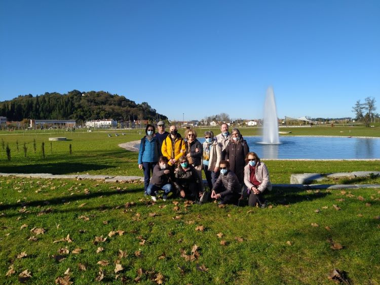 Jornal Campeão: Alunos da Universidade Sénior da Curia fazem actividade no Parque Urbano de Anadia