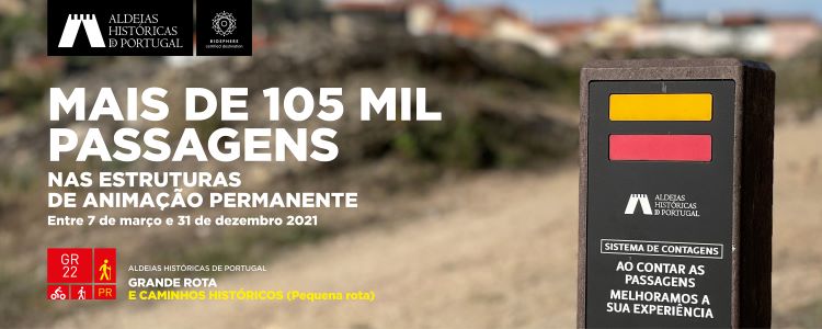 Jornal Campeão: Mais de 105 mil passeios a pé e de bicicleta nas Aldeias Históricas