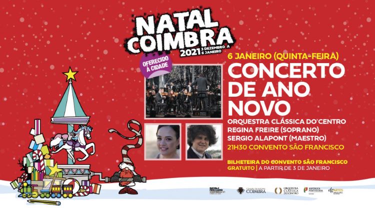 Jornal Campeão: Concerto de Ano Novo no auditório do Convento São Francisco
