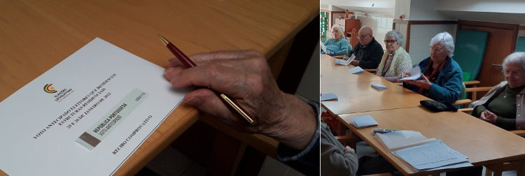 Jornal Campeão: Cidadãos do Lar Santo António cumpriram o dever cívico através do voto antecipado