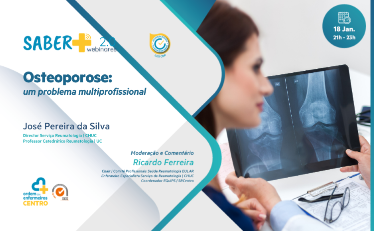 Jornal Campeão: Secção Regional do Centro da Ordem dos Enfermeiros com webinar sobre a Osteoporose