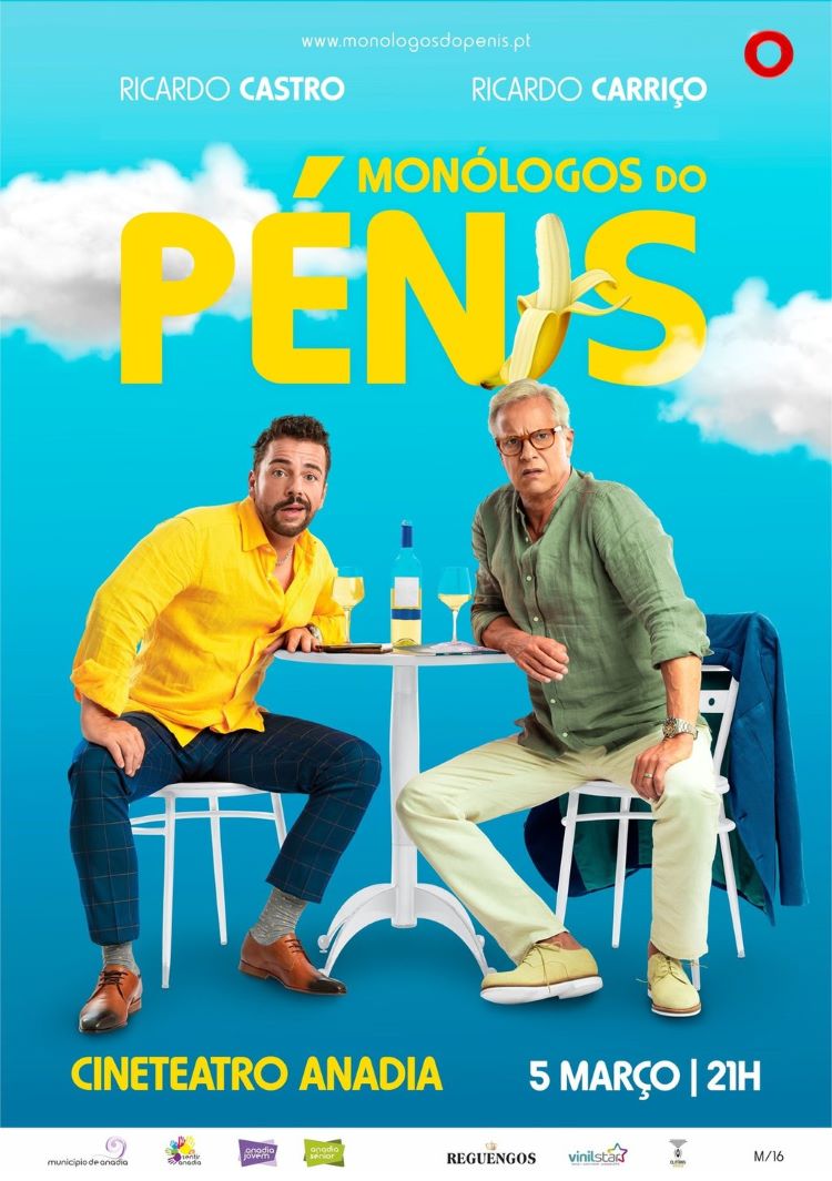 Jornal Campeão: Cineteatro Anadia recebe “Monólogos do Pénis”