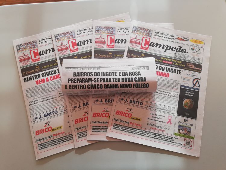 Jornal Campeão: Bairros do Ingote e da Rosa vão ter nova cara e Centro Cívico ganha novo fôlego