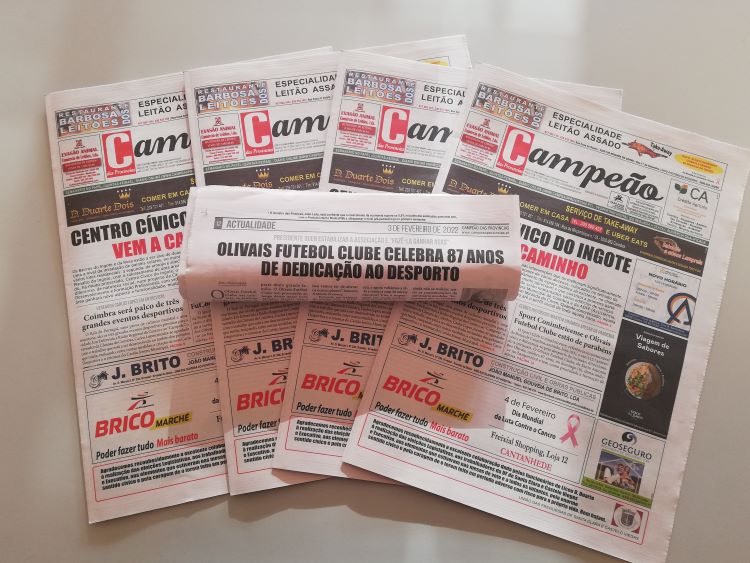 Jornal Campeão: Olivais Futebol Clube celebra 87 anos de dedicação ao desporto