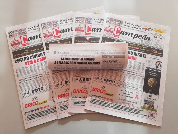 Jornal Campeão: Projecto “Samaritano” foi alargado a pessoas com mais de 65 anos