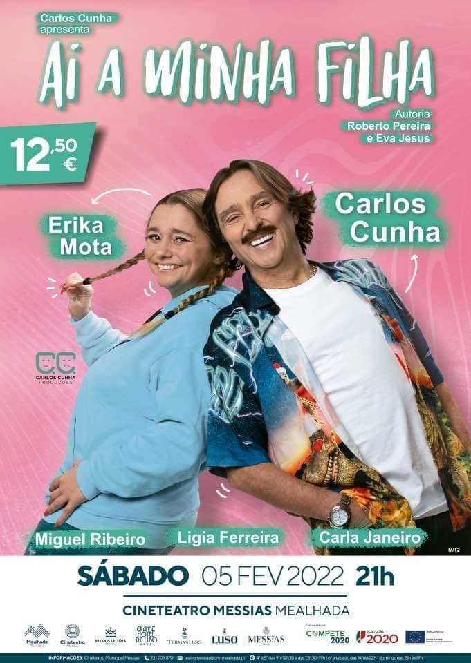 Jornal Campeão: Cineteatro Messias na Mealhada recebe espectáculo “Ai a minha filha!” Jornal Campeão: Cineteatro Messias na Mealhada recebe espectáculo “Ai a minha filha!”