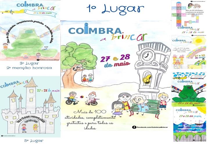 Jornal Campeão: Alunos do ITAP venceram concurso Cartaz da 10ª. edição “Coimbra a Brincar”