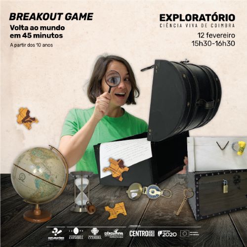 Jornal Campeão: Breakout Game é a nova proposta do Exploratório de Coimbra