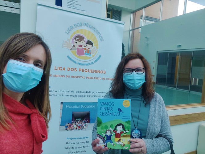 Jornal Campeão: Livro “Vamos Pintar Cerâmica” distribuído em instituições de solidariedade social