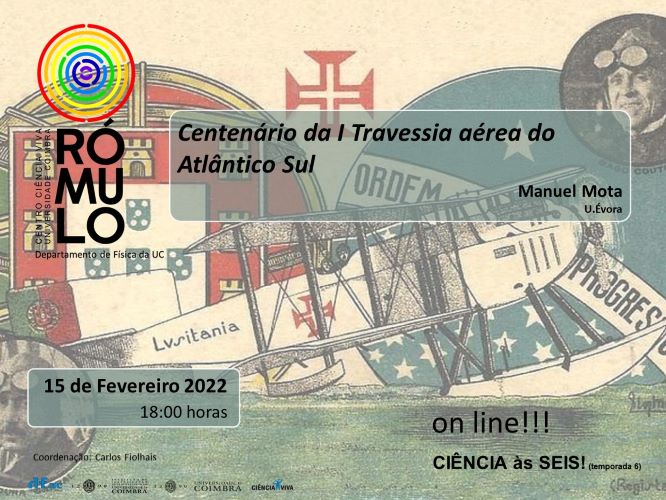 Jornal Campeão: Rómulo com sessão sobre o “Centenário da I Travessia Aérea do Atlântico Norte”