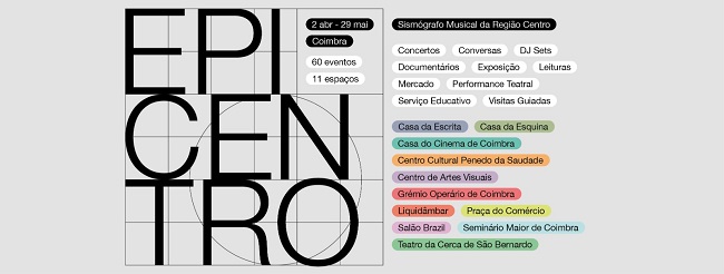 Jornal Campeão: Festival Epicentro começa sábado com seis concertos na Baixa de Coimbra