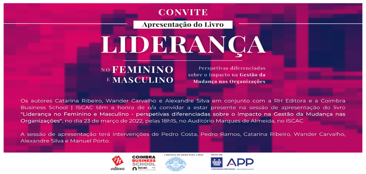 Jornal Campeão: Coimbra Business School | ISCAC apresenta livro “Liderança no Feminino e Masculino”