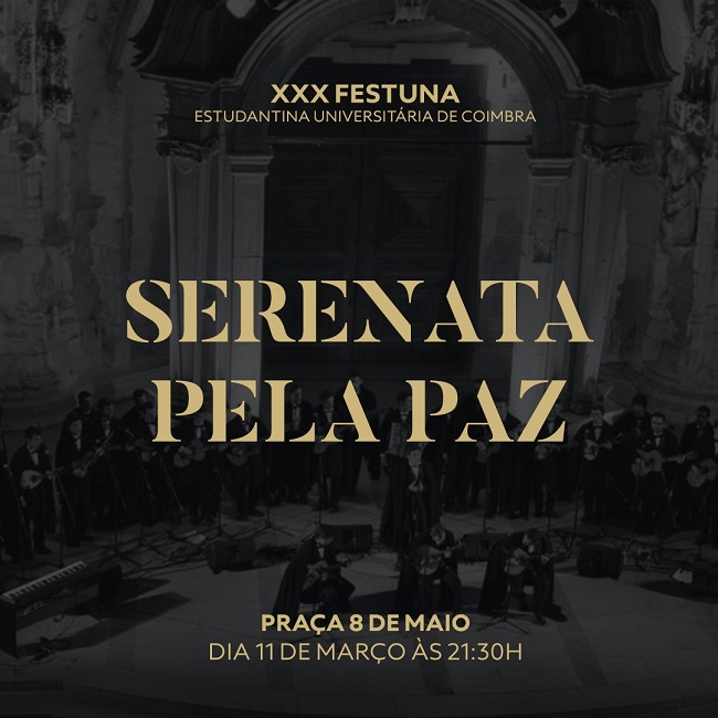 Jornal Campeão: Estudantina Universitária de Coimbra promove Serenata pela Paz