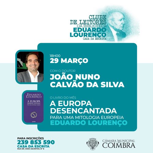 Jornal Campeão: Casa da Escrita acolhe sessão do “Clube de Leitores da Biblioteca Eduardo Lourenço”