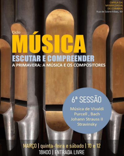 Jornal Campeão: Capela da Santa Casa da Misericórdia recebe 6.ª sessão do Ciclo de Música