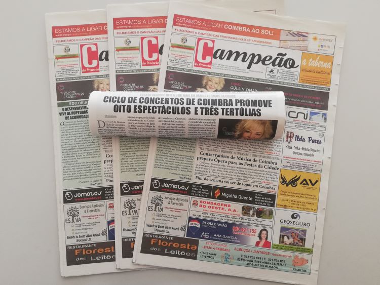 Jornal Campeão: Ciclo de Concertos de Coimbra promove oito espectáculos e três tertúlias
