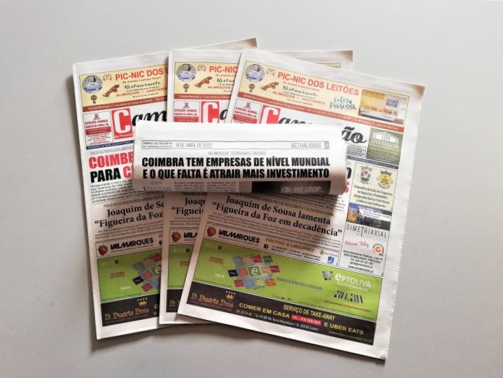 Jornal Campeão: Coimbra tem empresas de nível mundial e o que falta é atrair mais investimento
