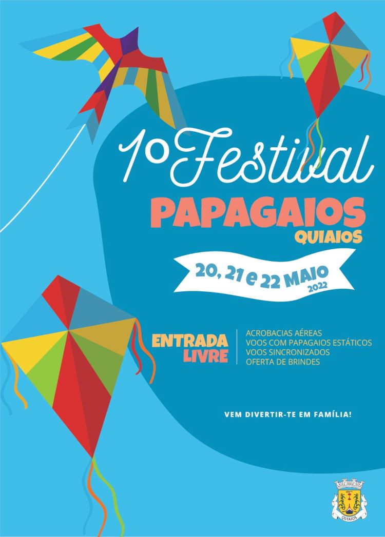 Jornal Campeão: 1.º Festival de Papagaios de Quiaios realiza-se este fim-de-semana