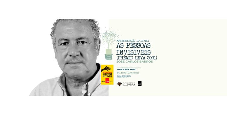 Jornal Campeão: José Carlos Barros apresenta obra vencedora do Prémio Leya 2021 na Casa da Escrita