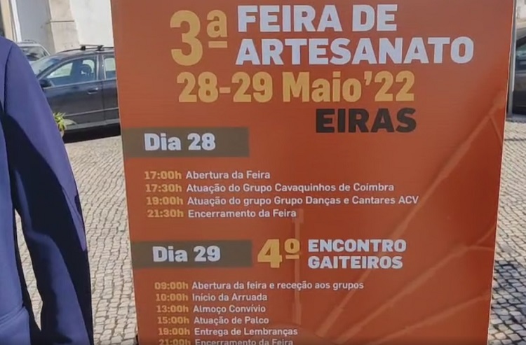 Jornal Campeão: Coimbra: Artesanato e encontro de Gaiteiros dão vida ao largo de Eiras