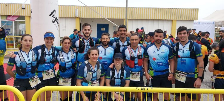 Jornal Campeão: Atletas da Columbófila Cantanhedense participaram no Trail Run Aqui Há-os