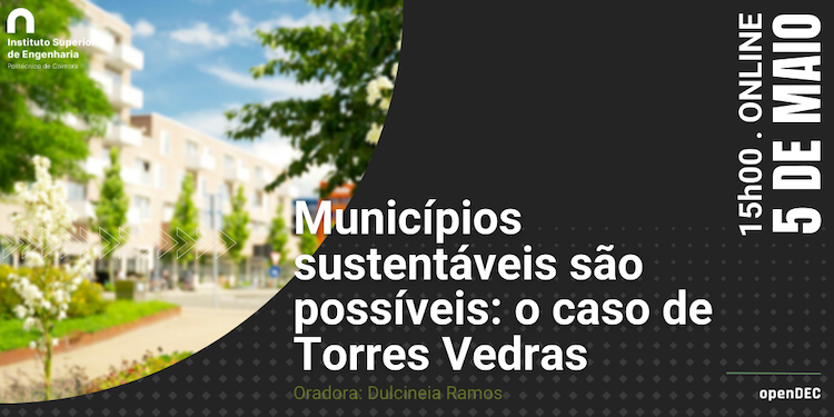 Jornal Campeão: ISEC realiza conferência sobre “Municípios sustentáveis são possíveis”
