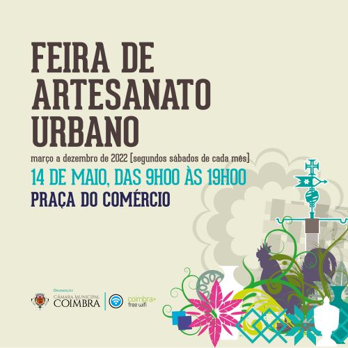 Jornal Campeão: Feira de Artesanato Urbano volta a animar a Baixa de Coimbra no próximo sábado