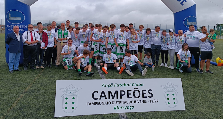 Jornal Campeão: Ançã sub-17 consagra subida com goleada