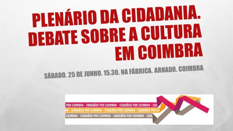 Jornal Campeão: Ateliê ‘A Fábrica’ recebe debate sobre a Cultura em Coimbra